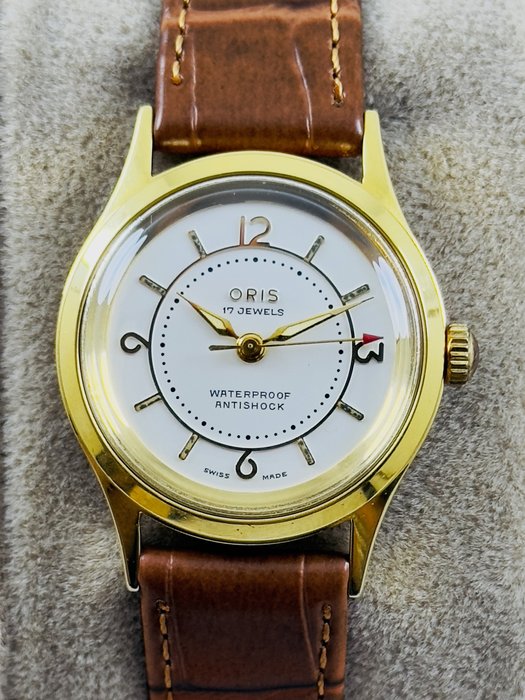 Oris - Waterproof - Ingen mindstepris - 7305 - Mænd - 1980-1989