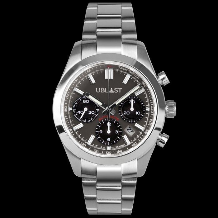 Ublast - Air Prince Chronograph - REF.UBAPCH40GR - Automatic Swiss - Mænd - Ny