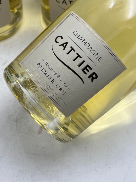 Cattier, Blanc de Blancs - Champagne Premier Cru - 3 Magnummer (1,5 L)