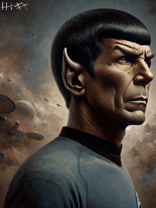 Jacob Hitt - does Star Trek Spock w/COA Cover Series