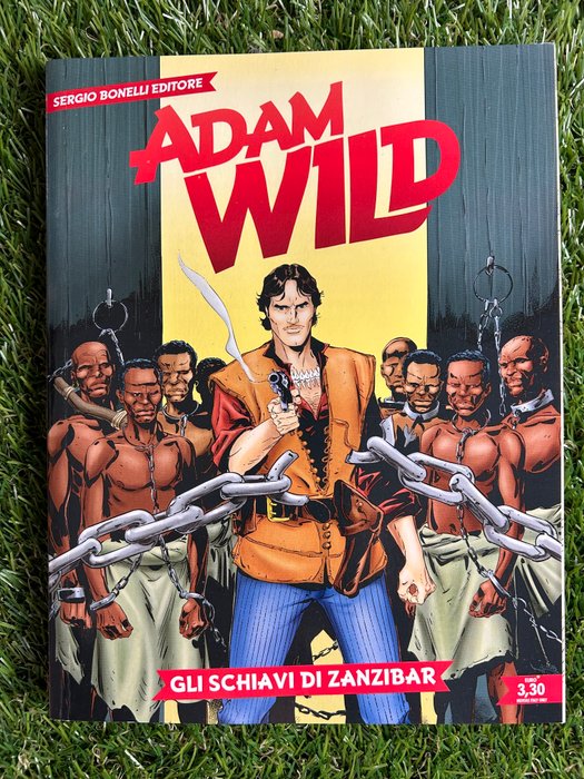 Serie Bonelli Adam Wild, nn 1/26 - Saguro, nn 1/34 (- nn 23, 28) - 58 Comic - Første udgave - 2012