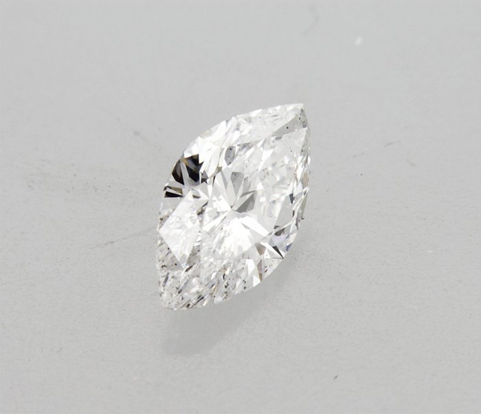 1 pcs Diamant  (Natur)  - 1.02 ct - Marquise - E - SI2 - International Gemological Institute (IGI) - g38