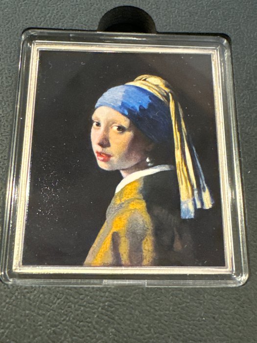 Cook-øerne 1/4 Dollar 2015 Jan Vermeer - Girl with a Pearl Earring  (Ingen mindstepris)