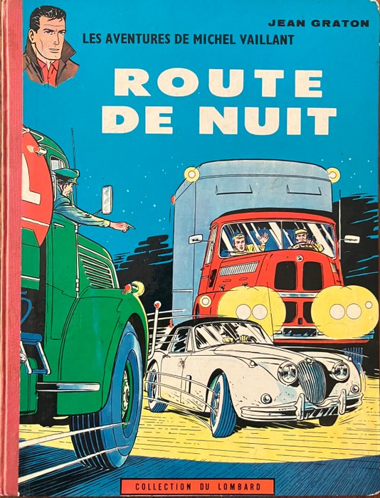 Michel Vaillant T4 - Route de Nuit - C - 1 Album - Genoptryk - 1962