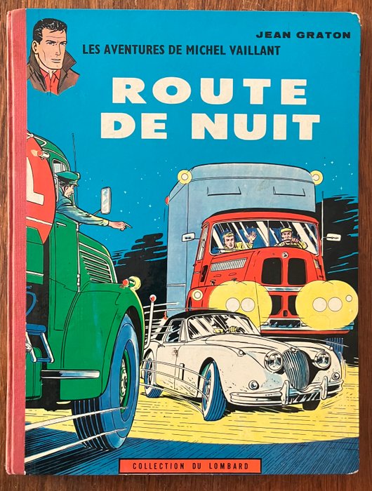 Michel Vaillant T4 - Route de Nuit - C - 1 Album - Genoptryk - 1962