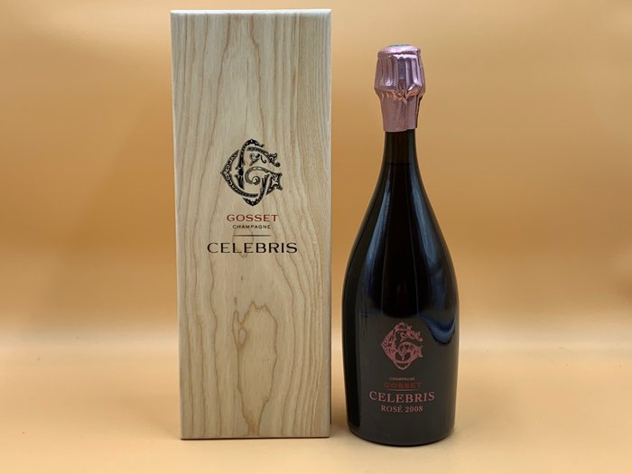 2008 Gosset, Célébris "Limited Édition" - Champagne Rosé - 1 Flaske (0,75L)