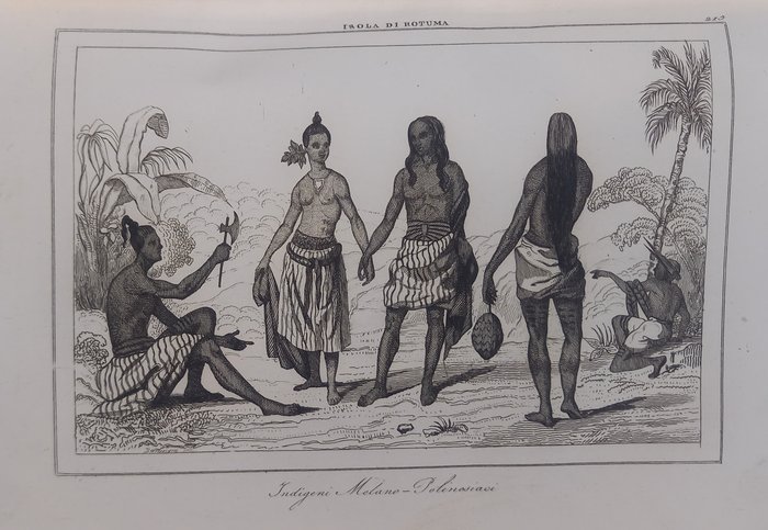 Grégoire Louis Domeny de Rienzi - Oceania o quinta parte del mondo Rivista geografica e etnografica della Malesia della - 1838-1843