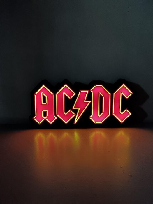 Lysskilt - AC/DC - Fan lavet - Plast