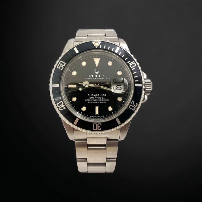 Rolex - Submariner Date - "Ghost Triple 0" - 168000 - Mænd - 1980-1989