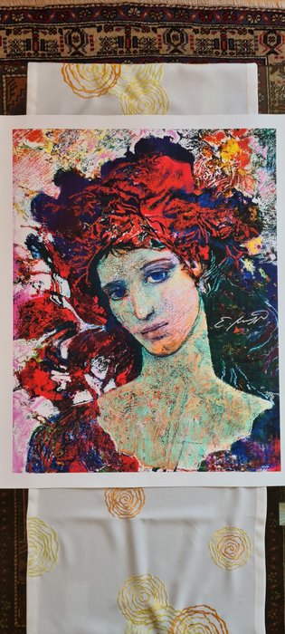 Ernst Fuchs (1930-2015) - Mädchen mit roter Haube