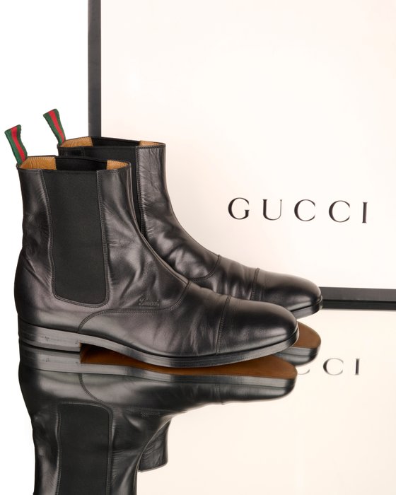 Gucci - Ankelstøvler - Størelse: UK 8