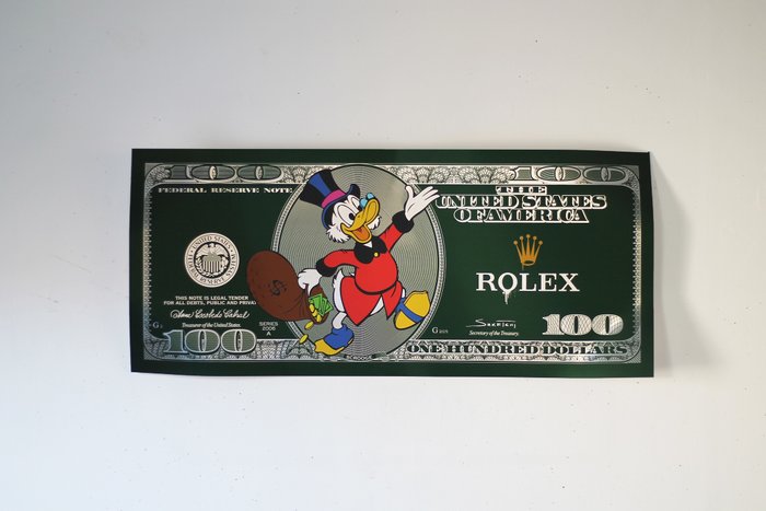 Suketchi - Scrooge Mcduck Rolex Money Crumple