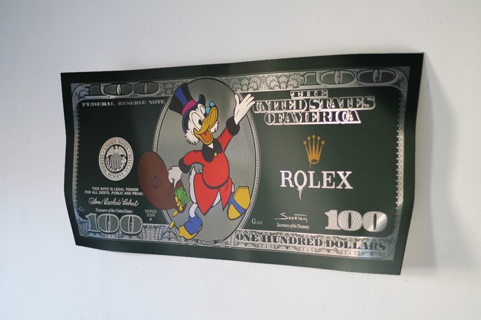 Suketchi - Scrooge Mcduck Rolex Money Crumple