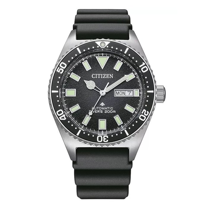 Citizen - Promaster Automatic Black - Brand New - Ingen mindstepris - NY0120-01E - Mænd - 2011-nu