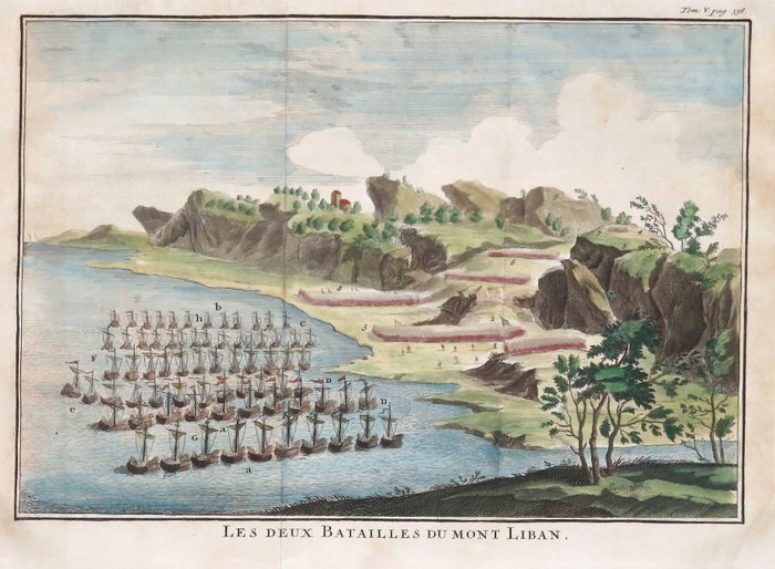 Middle East - Libanonbjerget; Folard - Les deux batailles du Mont Liban - 1729