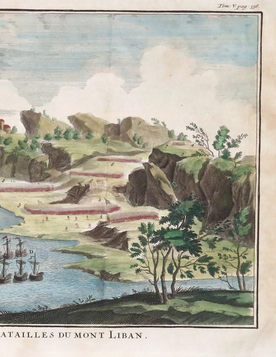 Middle East - Libanonbjerget; Folard - Les deux batailles du Mont Liban - 1729