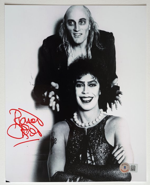 The Rocky Horror Picture Show (1975) - Richard O'Brien (Rocky Horror) - Autograph, Photo With Beckett COA