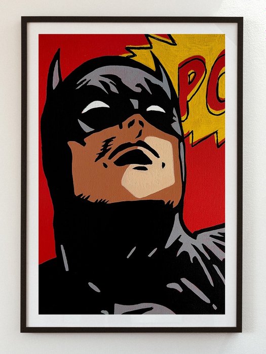 Josh Mahaby (1982) - Retro Batman POW! + Joker and Thief (LOT 2 PRINTS)