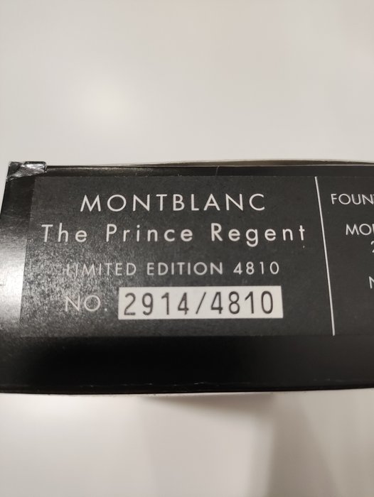 Montblanc - Príncipe regente 3196/4810 - Fyldepen