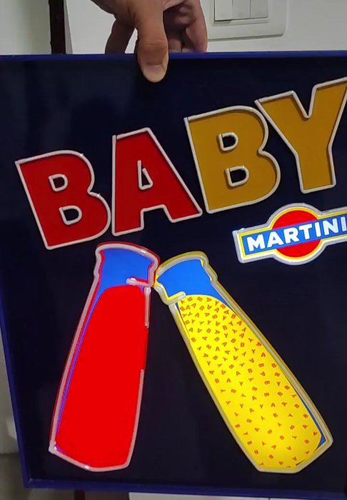 baby martini - Lysboks - Plast