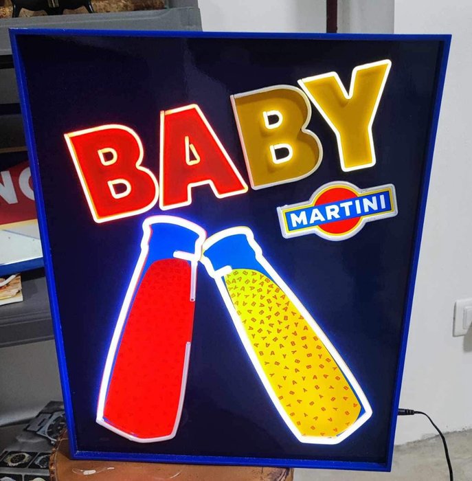 baby martini - Lysboks - Plast