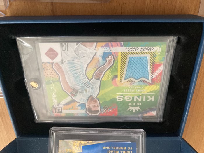 2017/18 to 22/23 Topps Lionel Messi 15x cards incl PSA 10 and patch - 1 Mixed collection - Næsten så god som ny (NM)