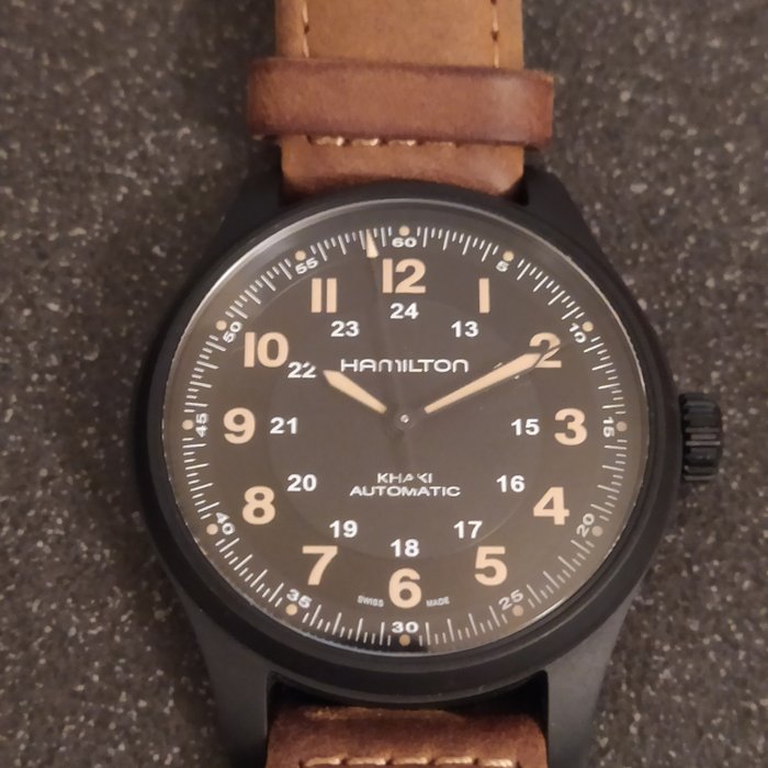 Hamilton - khaki field titanium - Mænd - 2011-nu