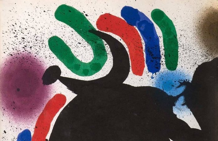 Joan Miro (1893-1983) - Litografía original IV