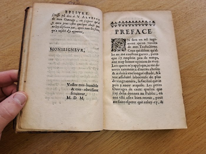 Michel de Marolles - Les poésies de Catulle de Verone en latin et françois + Les elegies de Tibulle chevalier romain - 1653