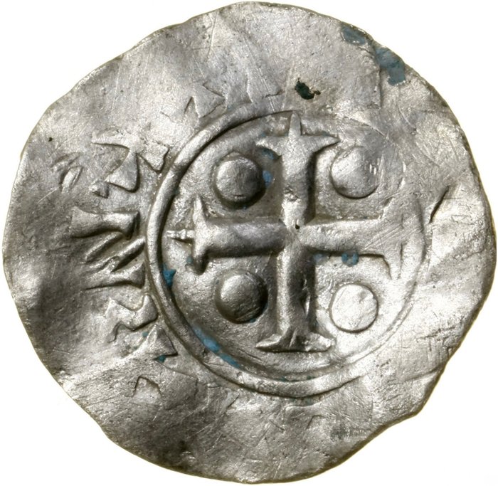 Holland - Deventer, Bernold af Utrecht. Denarius (ND) 1046 - 1054  (Ingen mindstepris)