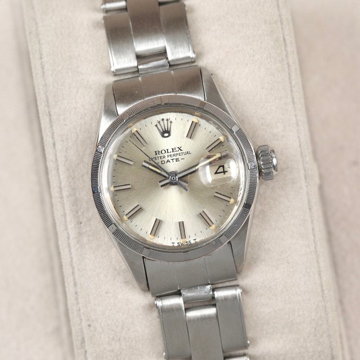 Rolex - Oyster Perpetual Date - Ingen mindstepris - 6519 - Kvinder - 1960-1969