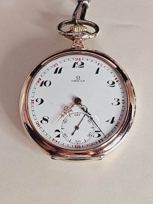 Omega - pocket watch No Reserve Price - 1901-1949