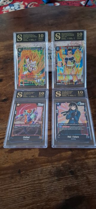 Bandai - 4 Card - Dragon Ball - SS Gotenks, Friendship fusion, Mai : Future, nappa, Elite warrior,Chilled - 2024 DBS FSN WORLD ,2020 Dragon ball S, Vermilion Bloodline