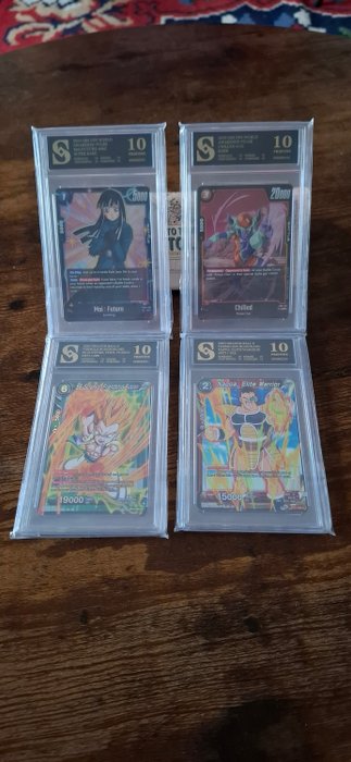 Bandai - 4 Card - Dragon Ball - SS Gotenks, Friendship fusion, Mai : Future, nappa, Elite warrior,Chilled - 2024 DBS FSN WORLD ,2020 Dragon ball S, Vermilion Bloodline