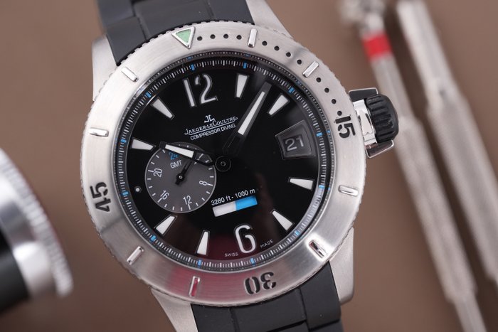 Jaeger-LeCoultre - Master Compressor Diving GMT - Q184T770 / 159.T.05 - Mænd - 2011-nu