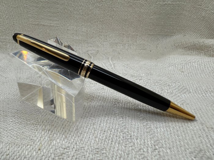 Montblanc - Meisterstück Classique Black Resin  Gold - Kuglepen