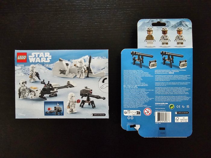 Lego - Star Wars - 75320 + 40557 -Snowtrooper Battle Pack / Verteidigung von Hoth - 2020+