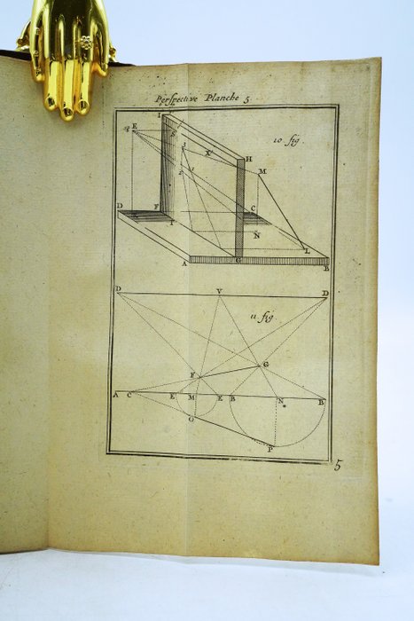 M. Ozanam - La Perspective Théorique et Pratique - 1769