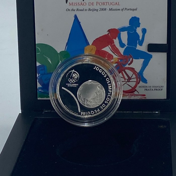 Portugal. 2 1/2 Euro 2008 "A Caminho de Pequim" Proof  (Ingen mindstepris)