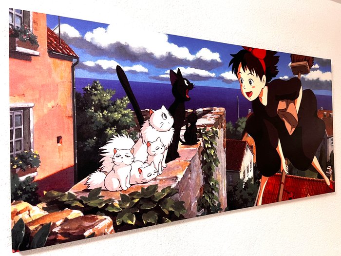 Studio Ghibli - Kiki Delivery Service - Limited Edition Canvas nr. 3 *RARE*