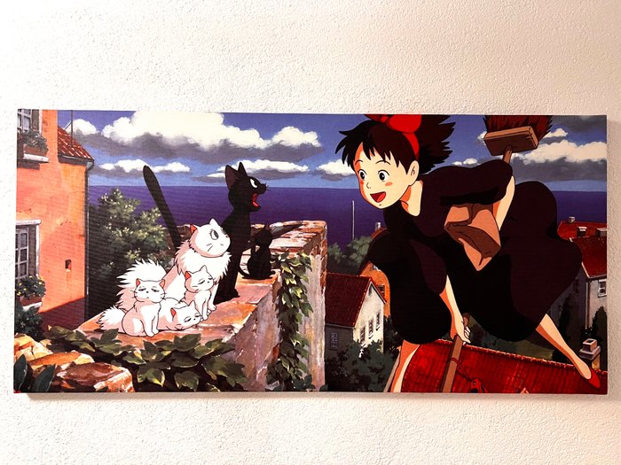 Studio Ghibli - Kiki Delivery Service - Limited Edition Canvas nr. 3 *RARE*