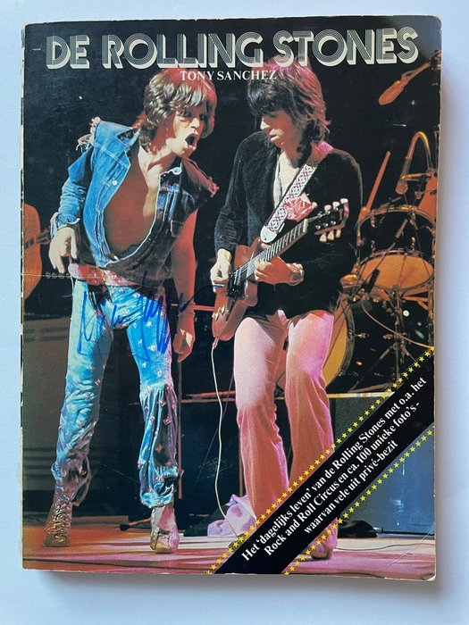 Rolling Stones - Book - 1978 - Certifikat Håndunderskrevet