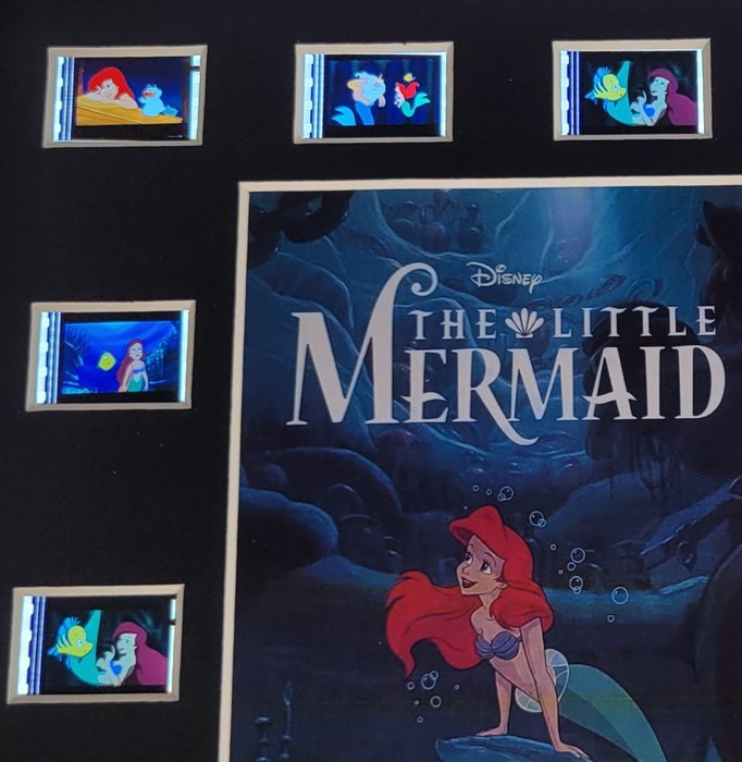 The Little Mermaid - Framed Film Reel Cell Display