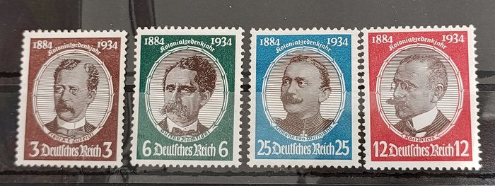 Tyske Kejserrige 1933/1935 - German Empire udvalg med komplette serier, inklusive Wagner og Brufsstände - Michel 499-507; 540y-543y; 556-564; 580-583