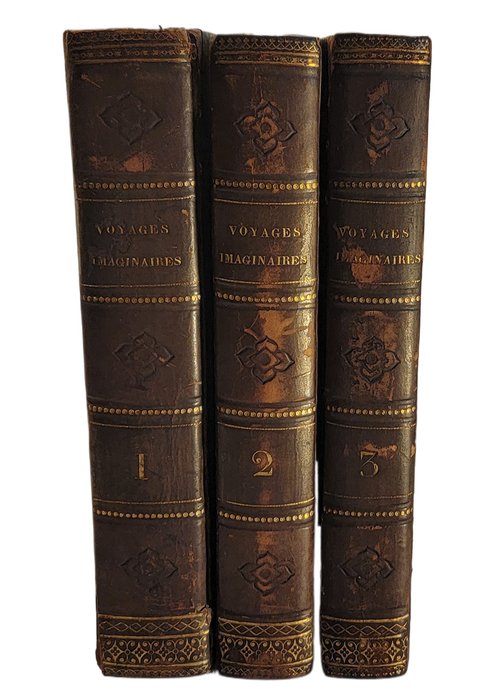 Charles George Thomas Garnier - Voyages ımagınaıres, songes, vısıons, et romans cabalıstıques, Robinson Crusoé - 1787