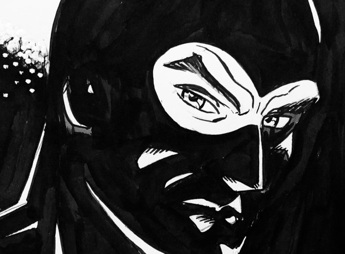 Matteoni, Giuseppe - 1 Original drawing - Diabolik