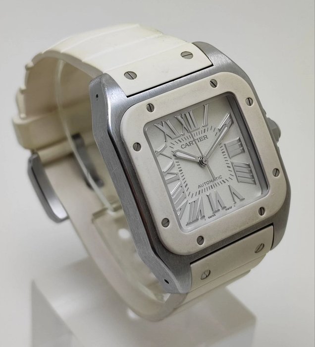 Cartier - Santos 100 Medium - Ref. 2878 - Unisex - 2011-nu