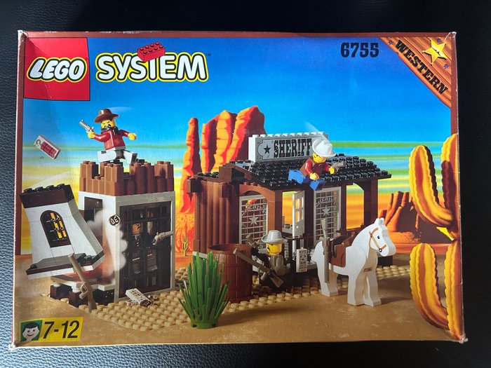 Lego - Western - 6755 Western Cowboys Sherrif’s Lock-Up - 1990-2000