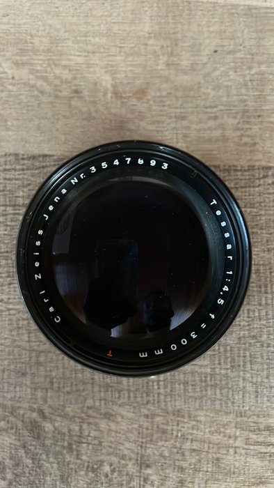 Carl Zeiss Jena Tessar 45/300mm voor Lagre-formaat Mount M90 | Telelinse