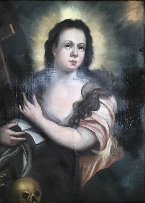 Scuola Italiana (XVIII-XIX) - Maria Maddalena penitente - NO RESERVE